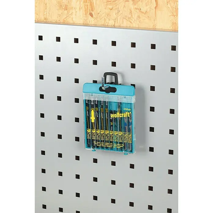 Gancho para panel perforado - Largo: 5 cm, 5 piezas