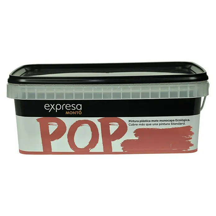 Montó Pop Pintura para paredes - Rojo bólido, 2,5 l, Mate