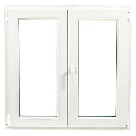 Solid Elements  Ventana de PVC 2 hojas practicable-oscilobatiente
