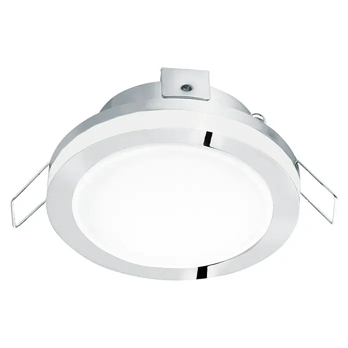 Eglo Downlight LED empotrable Pineda 1 - 6 W, L x An x Al: 8,2 x 8,2 x 3,5 cm, Cromo, Blanco cálido