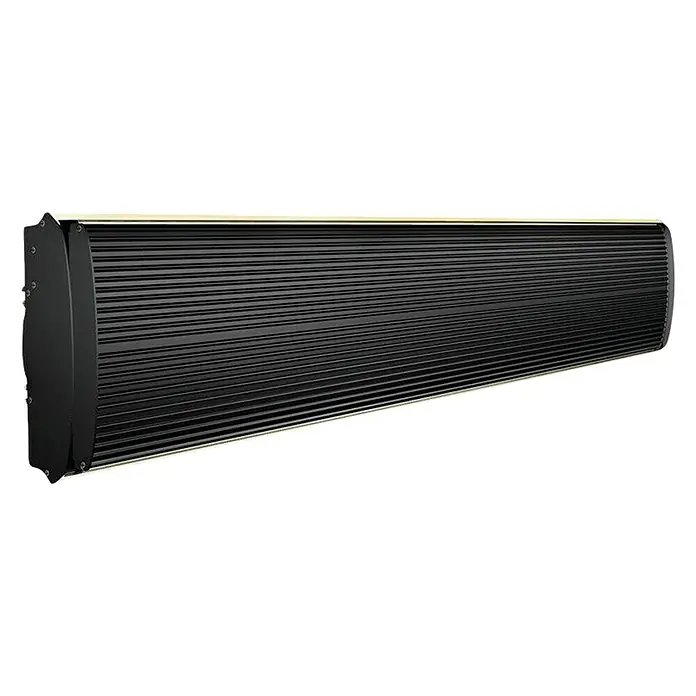 Calefactor radiante de onda corta 100 cm - 1.800 W, Altura: 19 cm, Con termostato