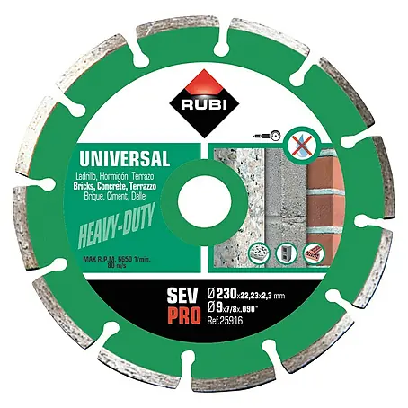 Rubi  Disco de corte de diamante SEV