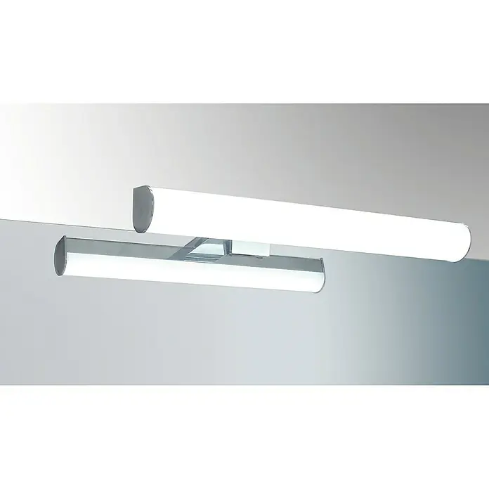Aplique LED para espejo Drop 30 - 7 W, Cromo, L x An x Al: 11,4 x 30 x 4 cm