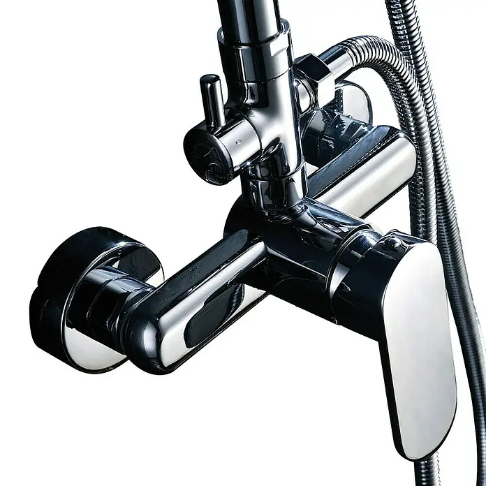 Imex Sintra Sistema de ducha - Con grifo monomando, Número de tipos de chorro: 1 ud., Cromo