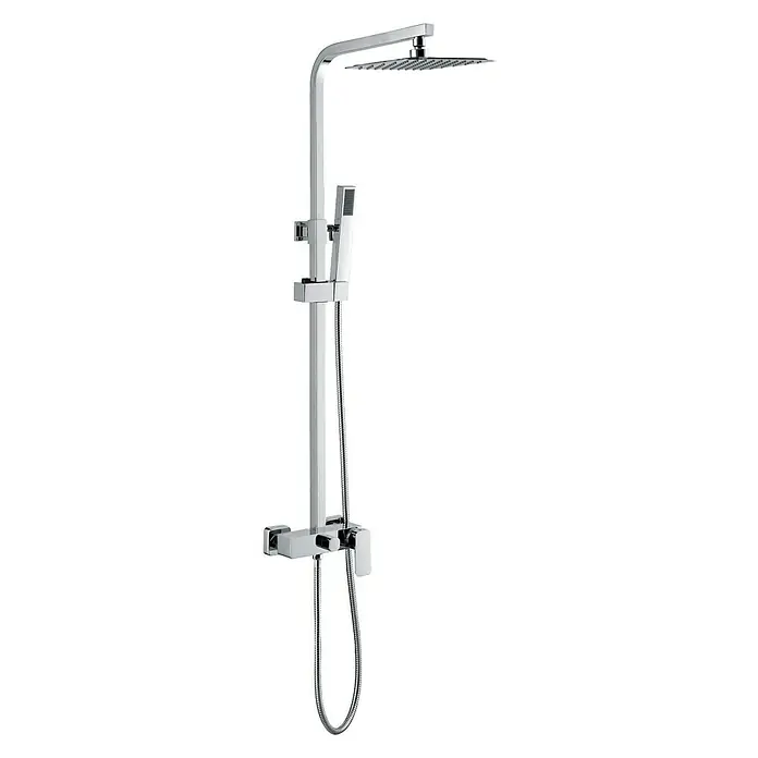 Imex Sistema de ducha Bremen - Con grifo monomando, Número de tipos de chorro: 1 ud., Cromo