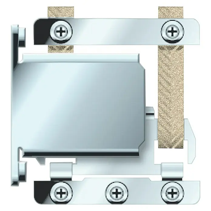 Schellenberg Protección antirrobo para persianas - 2 ud., Acero inoxidable, Apto para: Maxi sistemas de persianas enrollables