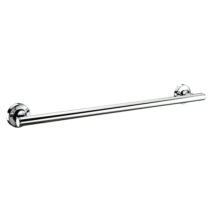 Creabath Infinity Toallero de barra - Largo: 51 cm, 1 brazo, Cromo, Brillante