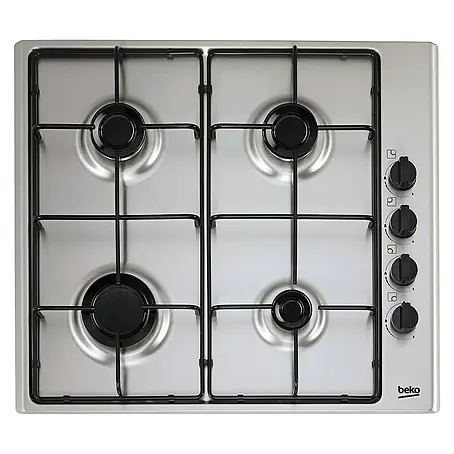 Beko  Placa de cocción de gas natural HIZG 64102 SX