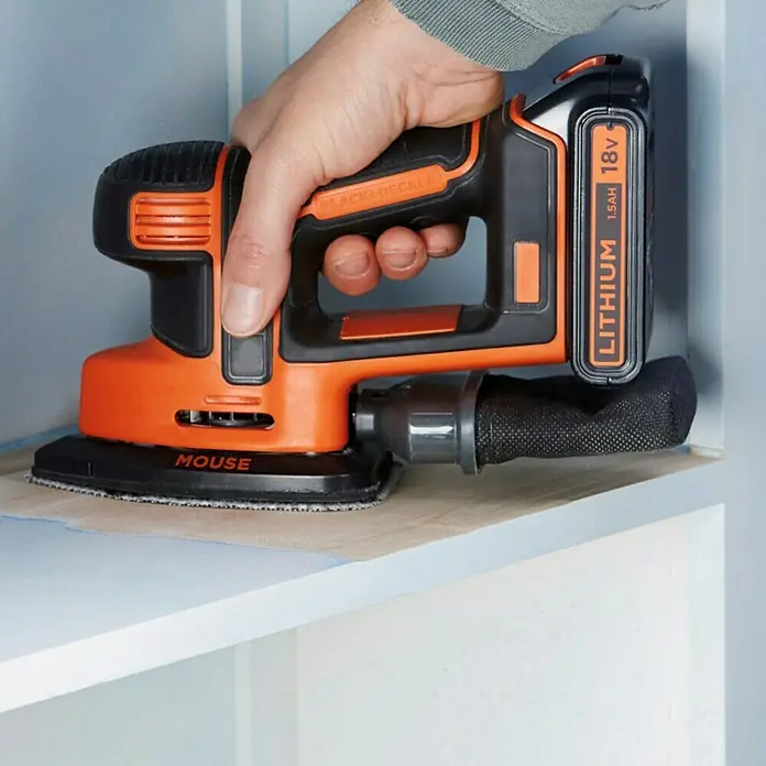 Black+Decker Multilijadora de batería BDCDS18 - 18 V, 1 batería, 5 Ah, 12.000 r.p.m.