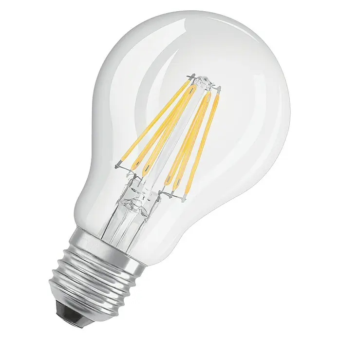 Osram Bombilla LED Classic A - 2 uds., 7 W, E27, Claro, Blanco cálido