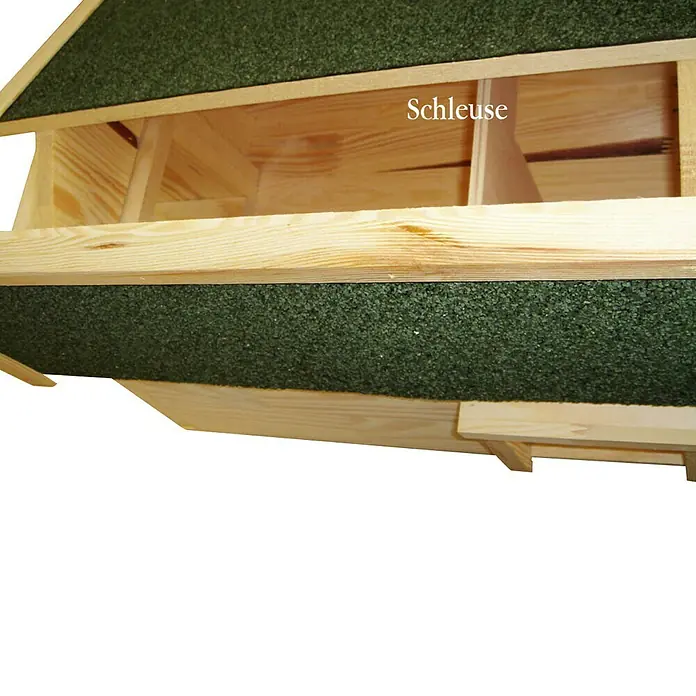 Dobar Igelhaus Mecki - 54 x 35 x 26 cm, Schleuse - Detailaufnahme