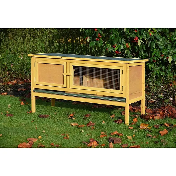 Dobar Kleintierstall Tradition - 115 x 45 x 66 cm, Natur, Kiefernholz - Stimmungsaufnahme