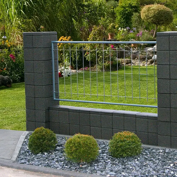 Betonski blok Ambienta - 40 x 20 x 20 cm, Antracit, Beton