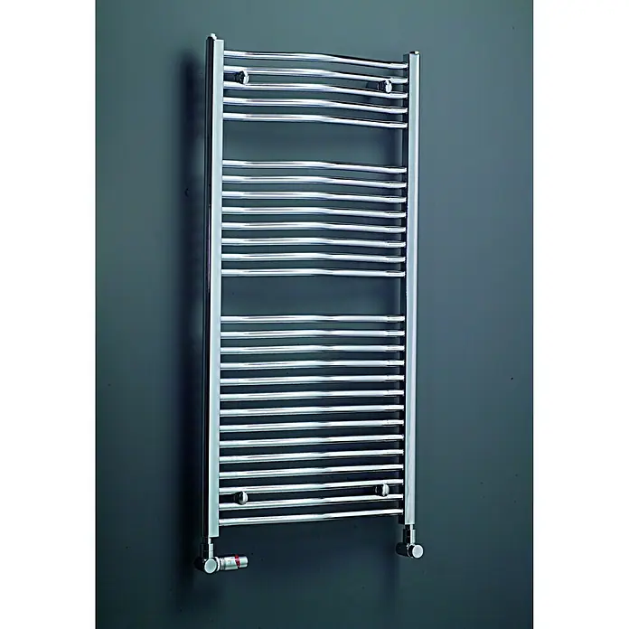 Ximax Badheizkörper C3 - 60 x 117,2 cm, 617 W, Chrom - Vorderansicht