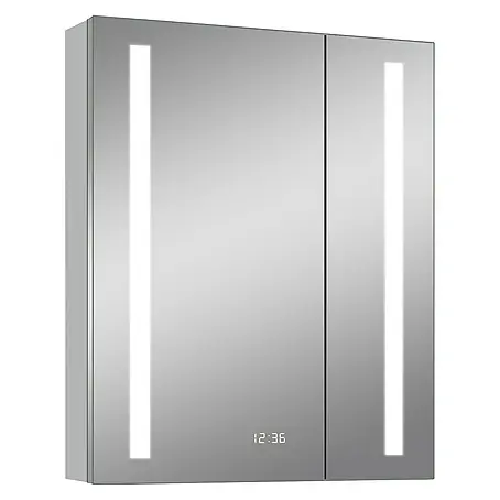 DSK  LED-Spiegelschrank Aluminio Sun