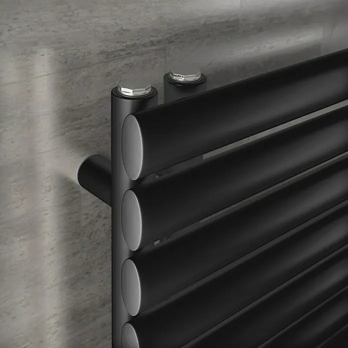 Ximax Designheizkörper Fortuna Open - 60 x 151,2 cm, 870 W, Anthrazit - Vorderansicht