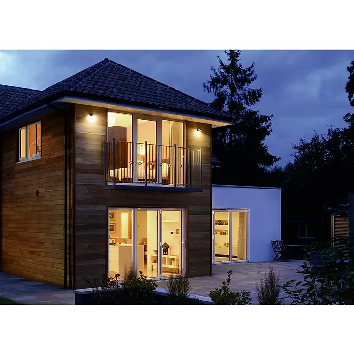 Ledvance LED-Außenwandleuchte Endura Style Mini Spot - 8 W, 100 x 230 x 54 mm, Grau, IP44