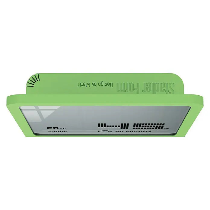 Stadler Form Digitales Thermo-Hygrometer Selina - Digital, Lime - Ansicht von oben