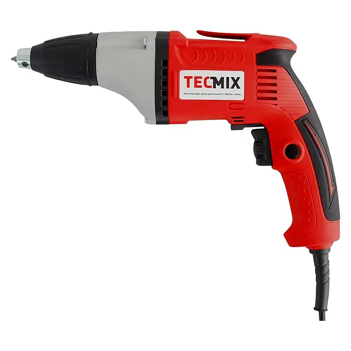 Berg Tecmix Alat za gips kartonske ploče TBS 550 - Priključna snaga: 550 W, Broj okretaja pri praznom hodu: 0 okr/min - 5.500 okr/min - Pogled s lijeve strane