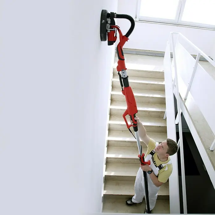 Berg Tecmix Wand- & Deckenschleifer LHS 600 - 600 W, Durchmesser Schleifteller: 225 mm - Anwendungsbeispiel