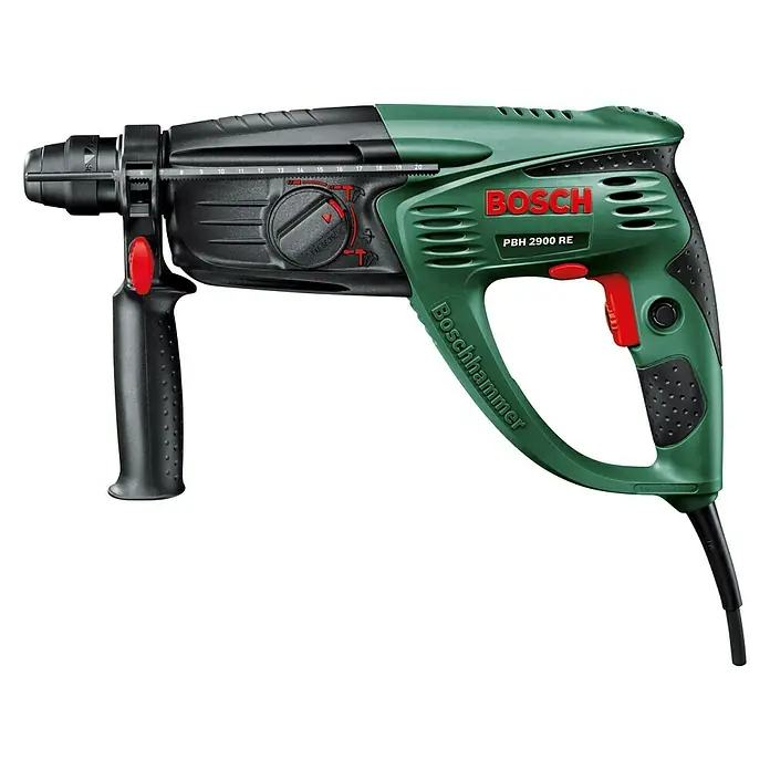 Bosch Expert Bohrhammer PBH 2900 RE - 730 W, Max. Schlagzahl: 4.000/min - Linke Seitenansicht