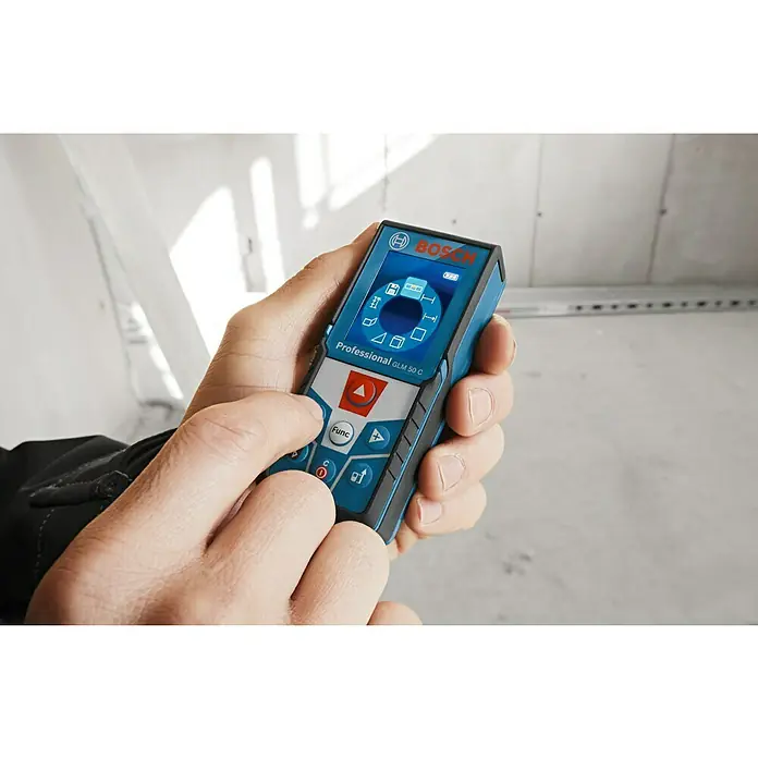 Bosch Professional Laserski daljinomjer GLM 50 C - Mjerni opseg: 0,05 - 50 m - Proizvod u upotrebi