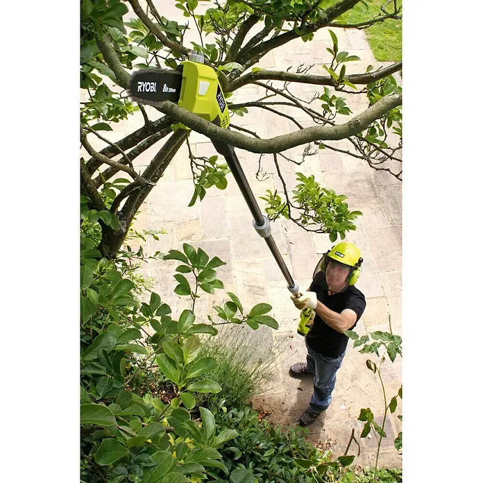 Ryobi ONE+ Akumulatorska teleskopska pila OPP 1820 - 18 V, Litij-ionska, Bez akumulatora, Radna visina: 4 m