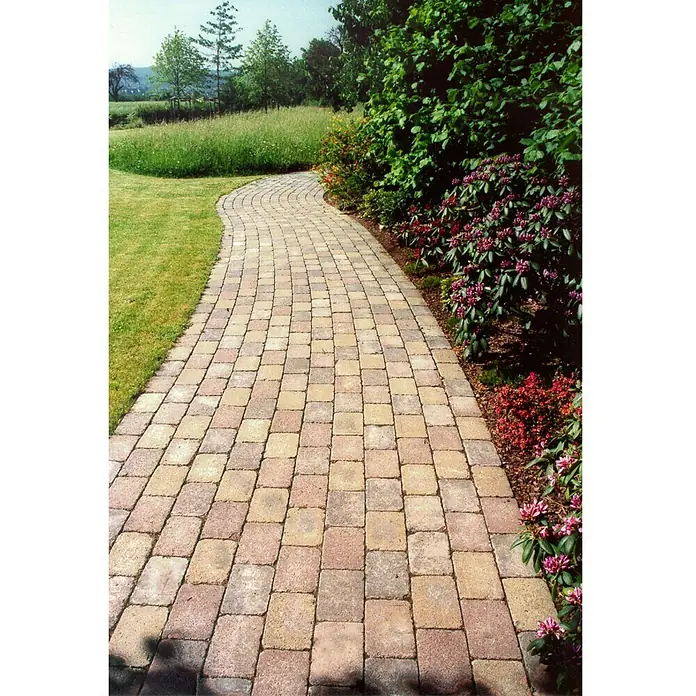 EHL Straatsteen Antieksteen - Rustiek, 12,3 x 16,5 x 6 cm, Beton - Top-down weergave