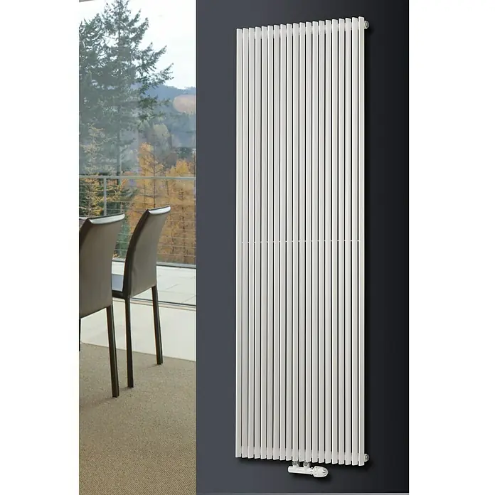 Ximax Raumheizkörper Triton - 33 x 180 cm, 792 W, Weiß - Vorderansicht