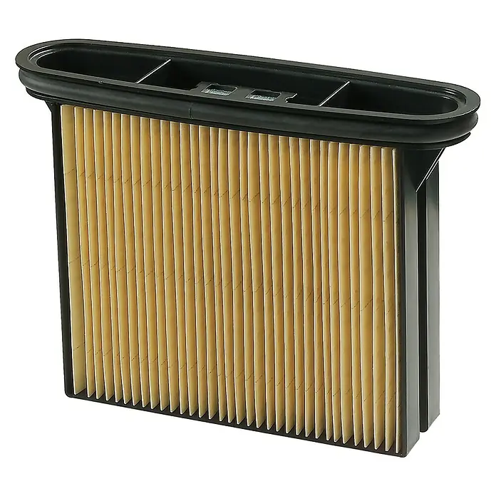 Bosch Professional Flachfaltenfilter - 1 Stk., Passend für: Bosch Professional Nass-Trockensauger GAS 25 L - Vorderansicht