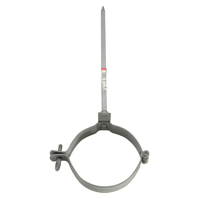 FunkeGruppe Fallrohrschelle - Nennweite: 100 mm, Metall, Grau