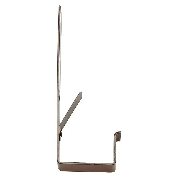 FunkeGruppe Kastenrinnenhalter - Nennweite: 70 mm, Braun, Stahl