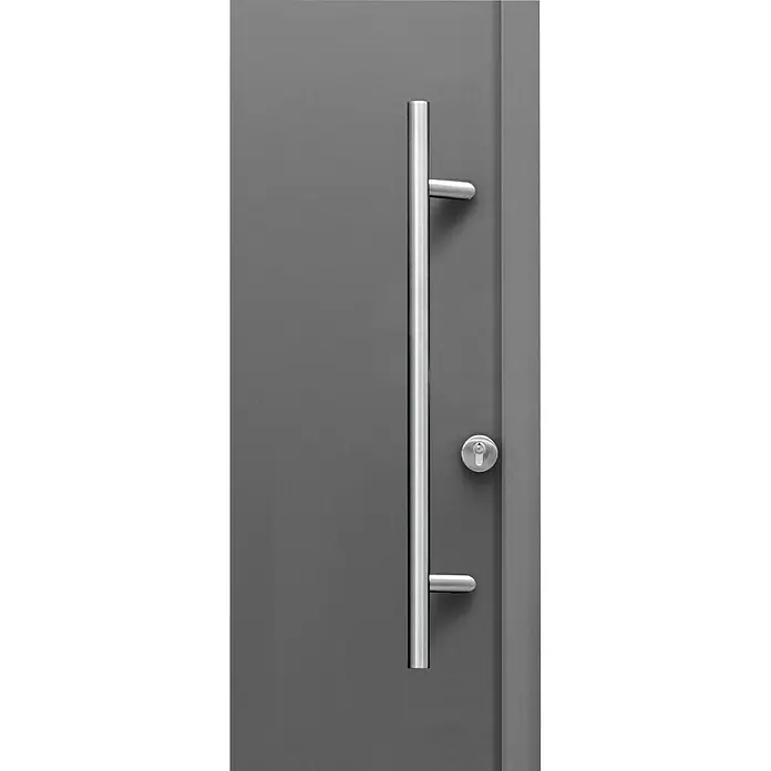 Splendoor Haustür Thermodoor SP30A - 110 x 210 cm, DIN Anschlag: Rechts, Anthrazit