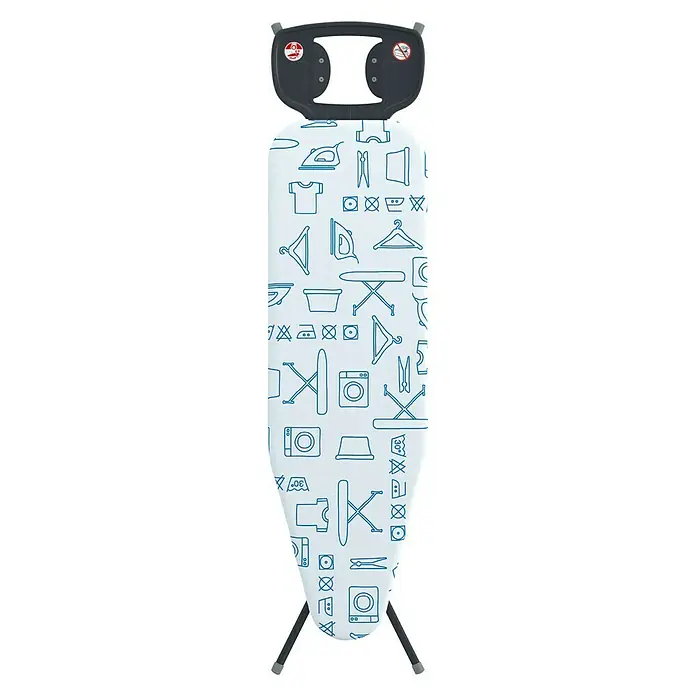 Bügeltisch Piro - 110 x 34 cm, Höhenverstellung: 76 cm - 83 cm - Vorderansicht