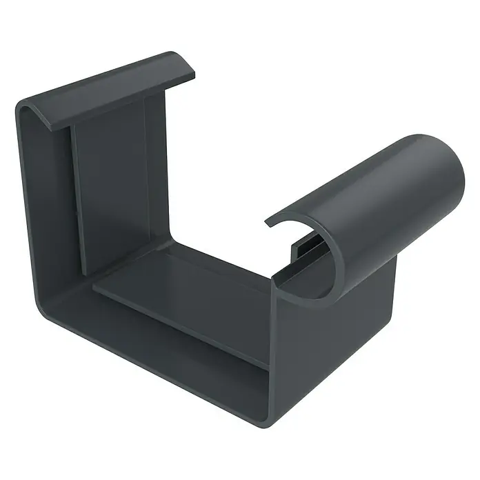 FunkeGruppe Rinnenverbinder - Nennweite: 70 mm, Kunststoff, Anthrazit