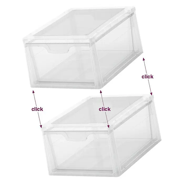 KIS Kutija s ladicama - D x Š x V: 29 x 39 x 18 cm, 12 l - Pogled sprijeda