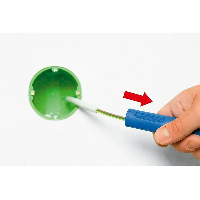 Weicon Rundkabel Stripper No. 13 - Länge: 120 mm - Anwendungsbeispiel