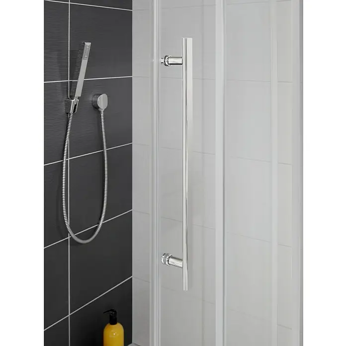 Camargue Klizna vrata za tuš kabinu Top-Roller - 120 x 210 cm, Debljina: 6 mm, DIN graničnik: Lijevo, Wonderclean premaz