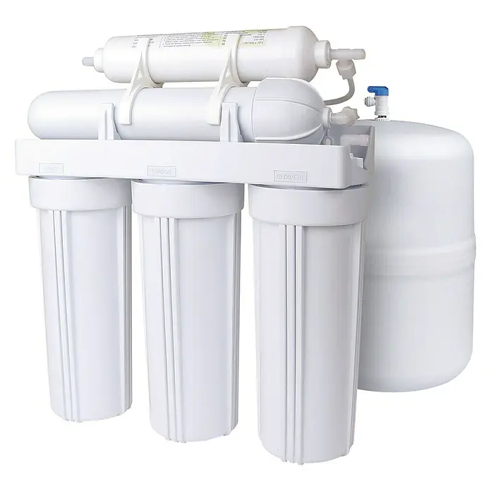 Bb agua Equipo de ósmosis inversa 5 etapas Básico - Caudal: 132 l/día - Vista frontal
