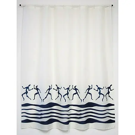 Venus  Cortina de baño textil Zanzíbar