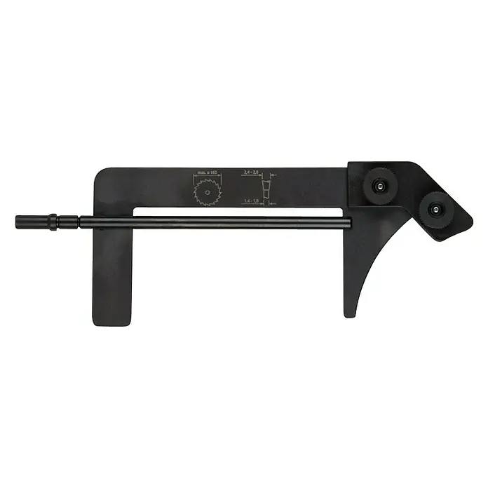 Wolfcraft Cuchillo divisor 6916000 - Metal, Apto para: Hoja de sierra de máximo 160 mm - Vista superior