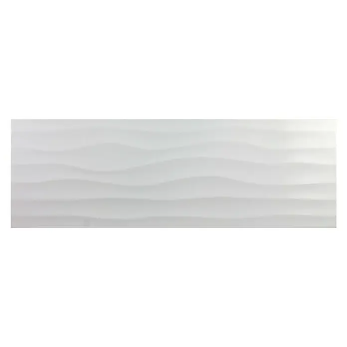 Palazzo Revestimiento cerámico Retro - 30 x 60 cm, Blanco, Rectificado, Ondulado - Vista superior