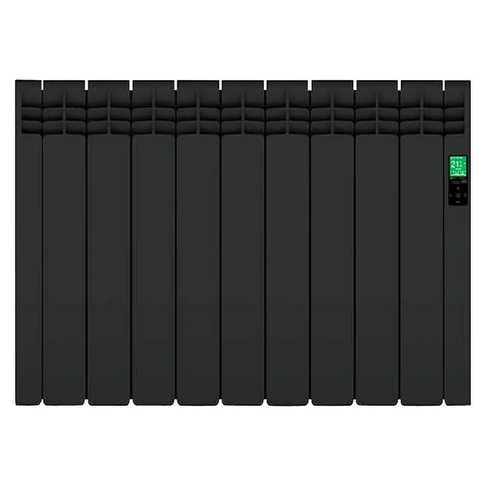 Rointe Emisor térmico de fluido Serie D - 990 W, Negro, L x An x Al: 9,7 x 83,5 x 58,5 cm - Vista superior