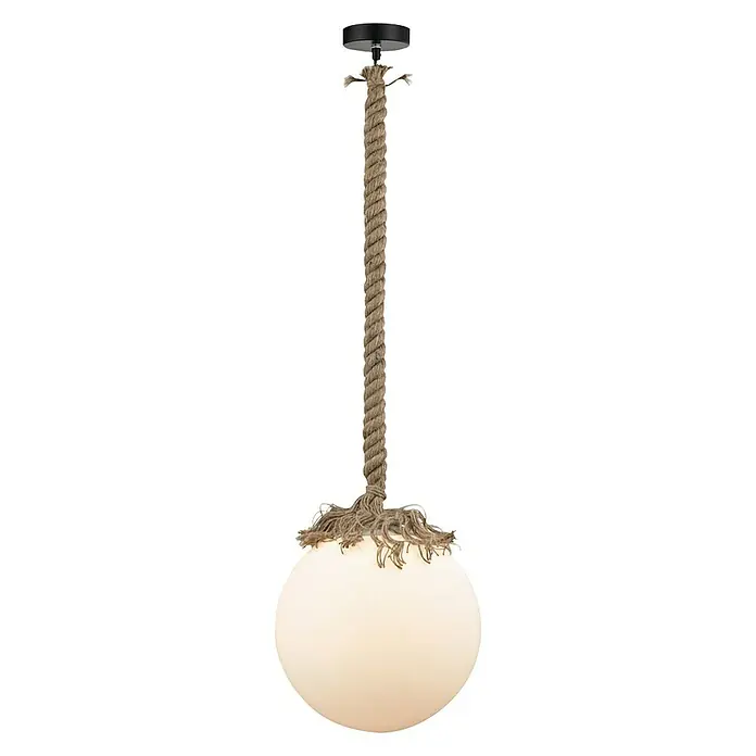 Cristal Record Lámpara colgante redonda Cava - 40 W, Ø x Al: 300 mm x 150 cm, E27 - Vista frontal