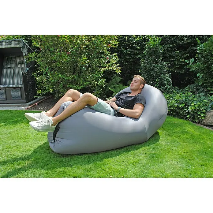 Air Lounge Sofa Peacock - l x b: 180 x 90 cm, Grijs - Toepassingsvoorbeeld
