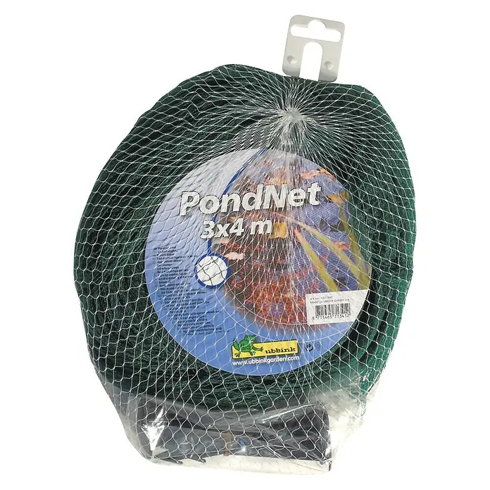 Ubbink Teichnetz PondNet - 3 x 4 m, Anzahl Erdspieße: 10 Stk. - Vorderansicht