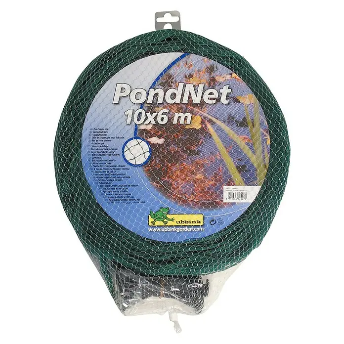 Ubbink Teichnetz PondNet - 10 x 6 m, Anzahl Erdspieße: 20 Stk. - Vorderansicht