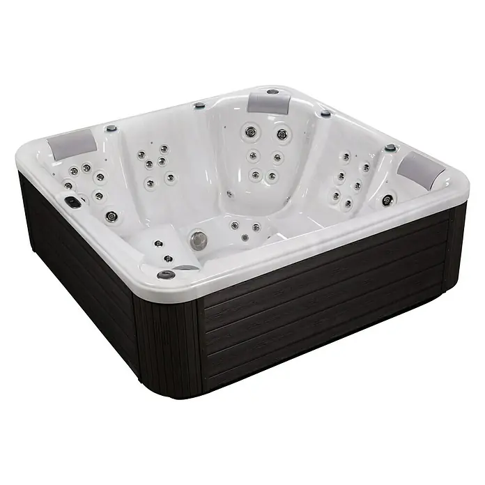 Camargue Hidromasažni bazen Eternity - 218 x 218 x 81 cm, Zapremnina: 1.390 l, Prikladno za: 5 osoba - Pogled s desne strane