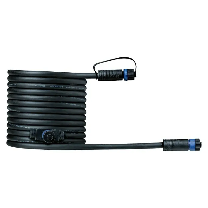Paulmann Plug & Shine Verbindungskabel - 5 m, 2 Anschlüsse, IP68 - Vorderansicht