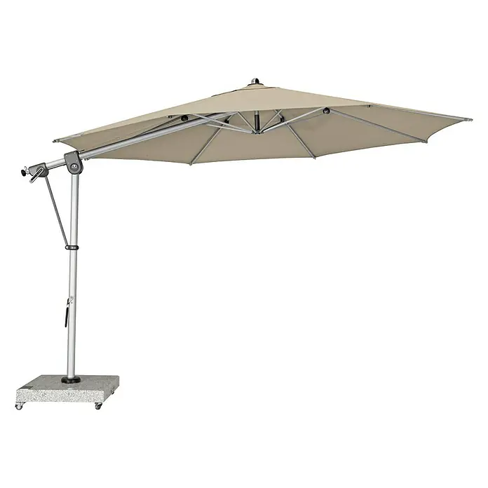 Doppler Expert Pendelschirm - Sand, 350 cm - Vorderansicht